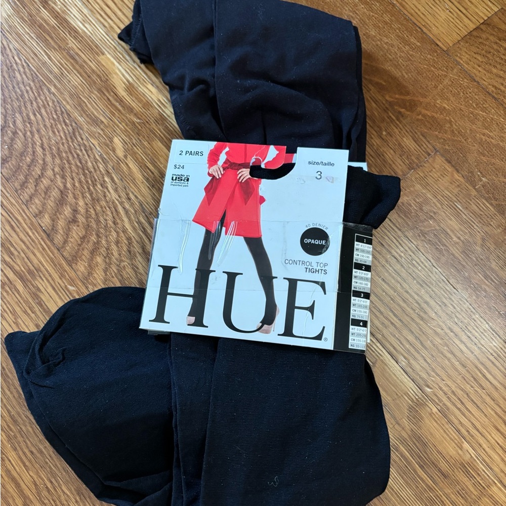 New Hue control top tights